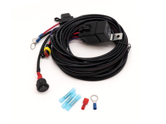 Lazer Kablingssett for én lampe - Lang (2-pinners, Superseal, 12V)