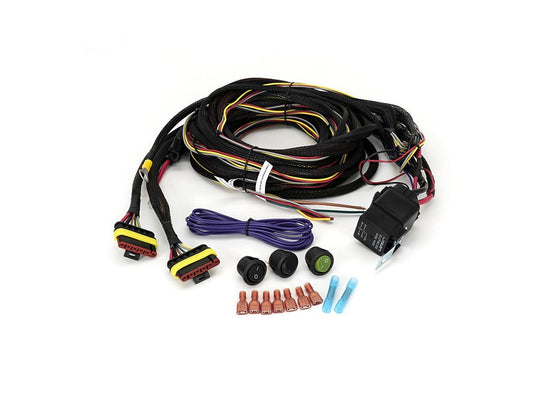Lazer Kablingssett for to lamper - Lang (6-pinners, Superseal, 12V)
