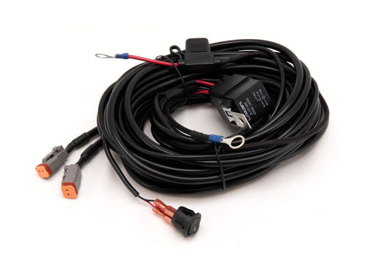 Lazer Kablingssett for to lamper (2-pinners, Deutsch DT, 12V)