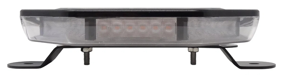 DBG Raider mini-varsellysbjelke, ravgul R65, 381 mm