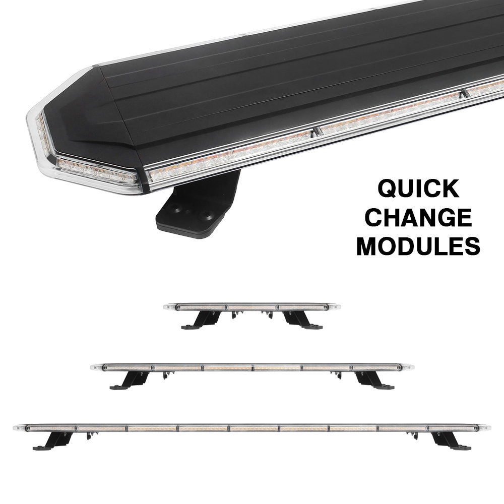 DBG Raider varsellysbjelke, ravgul R65 – 24 tommer (613 mm)