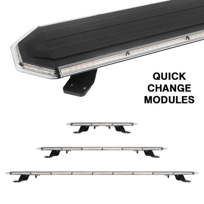 DBG Raider varsellysbjelke, ravgul R65 – 24 tommer (613 mm)