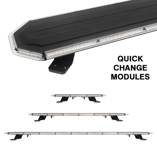 DBG Raider varsellysbjelke, ravgul R65 – 24 tommer (613 mm)