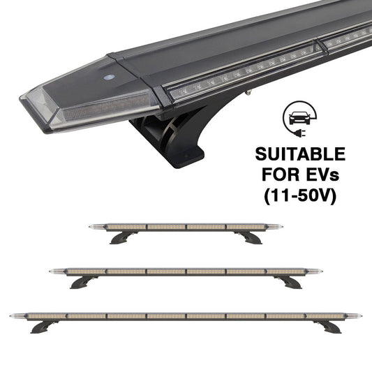 DBG Viper varsellysbjelke, ravgul R65 – 30 tommer (766 mm)