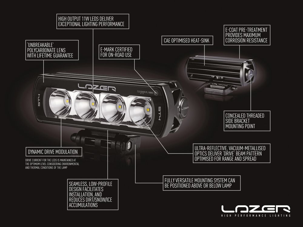 Lazer LED-bar ST12