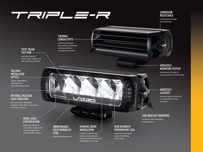 Lazer LED-bar Triple-R 1000